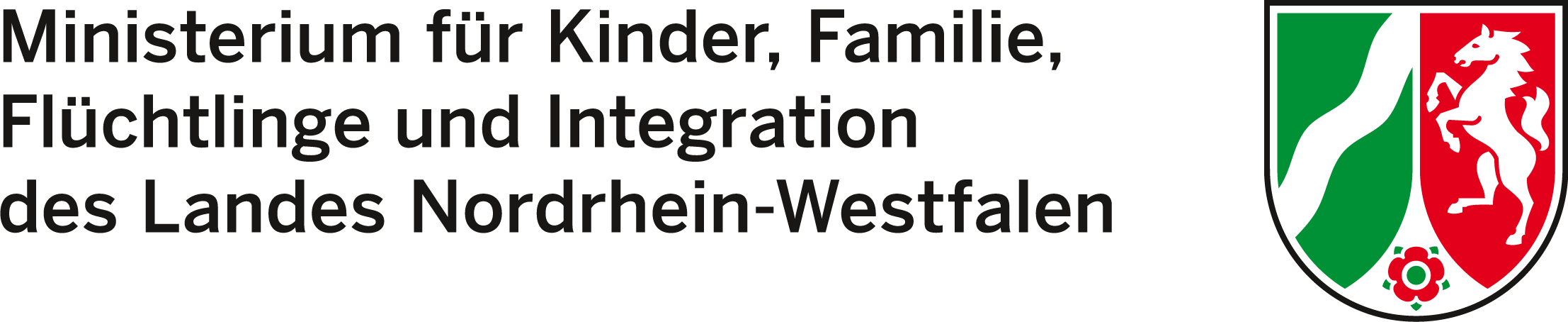 Logo des Ministeriums für Kinder, Familie, Flüchtlinge und Integration des Landes NRW (MKFFI)
